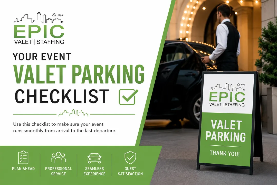 Your Event Valet Parking Checklist